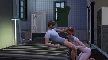 play Stieftochter macht sich für Stiefvater schmutzig