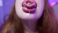 play أحمر الشعر BBW وقحة يولا يشتعل في بوف Deepthroat وعرض الوجه Bukkake