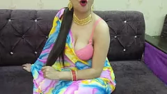 play Desi Indian Bhabhi يبدأ Devar في الجنس الحسي ساري ساري مع Talk Dirty و Loljob